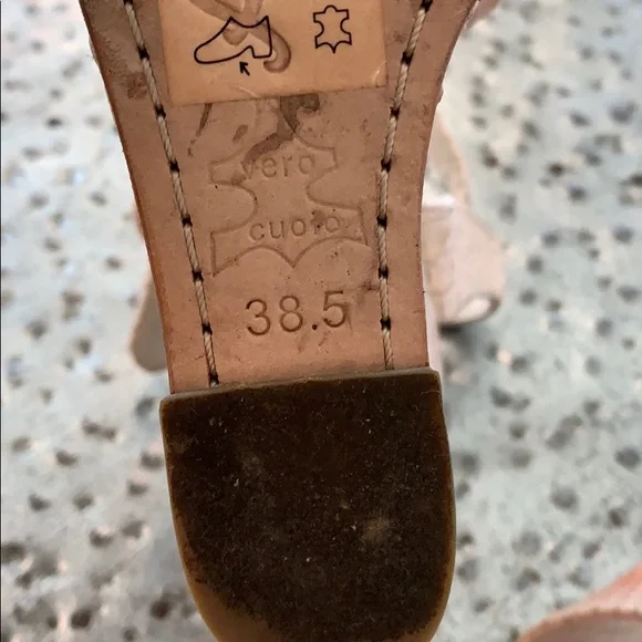 Alice + Olivia Pink and Beige Wedges - Picture 3 of 4